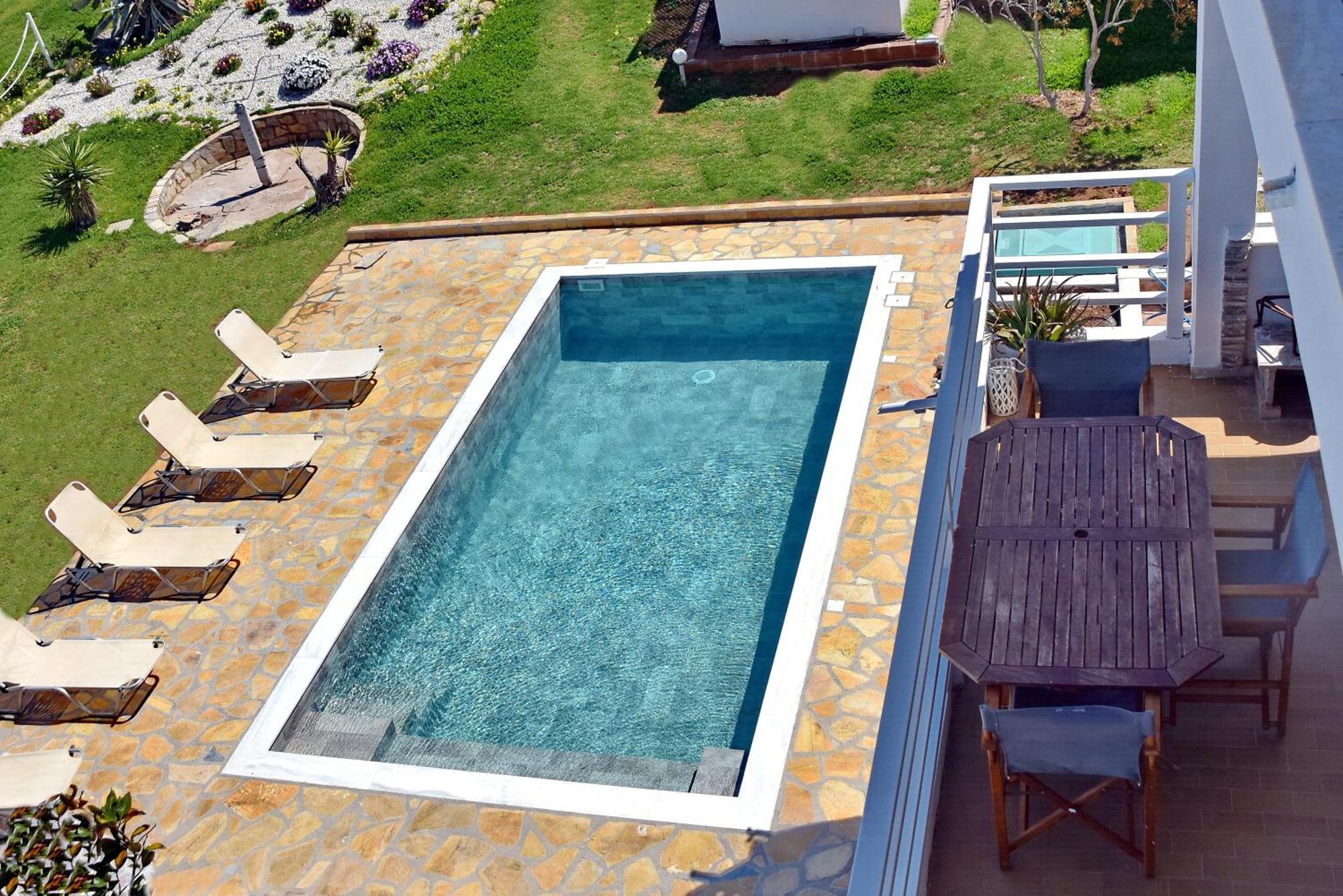 Antorina Beachfront Villas With Private Pools Kamari  外观 照片
